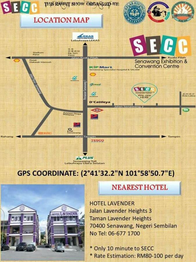 Hotel Lavender Senawang Seremban Eksteriør billede